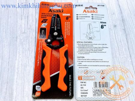 Kìm tuốt dây điện đa năng Asaki AK-9100